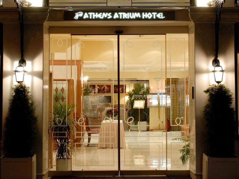 Athens Atrium Hotel & Jacuzzi Suites Exterior photo